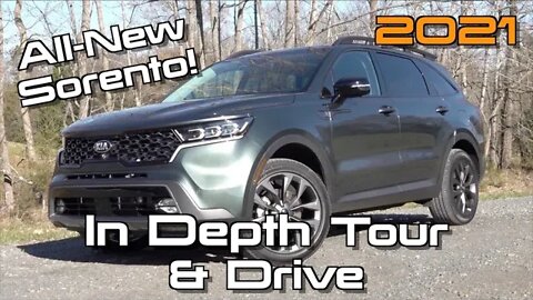2021 Kia Sorento: Start Up, Test Drive & In Depth Tour