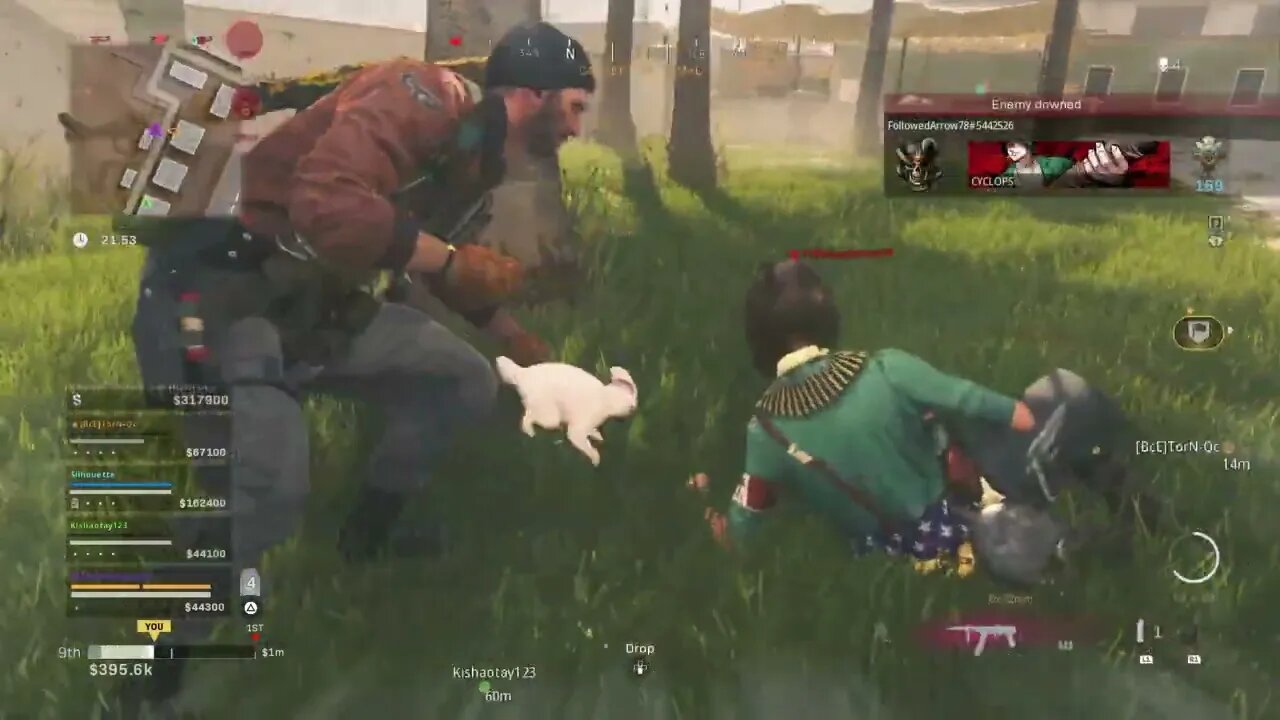 Warzone BUNNY RABBIT FINISHER