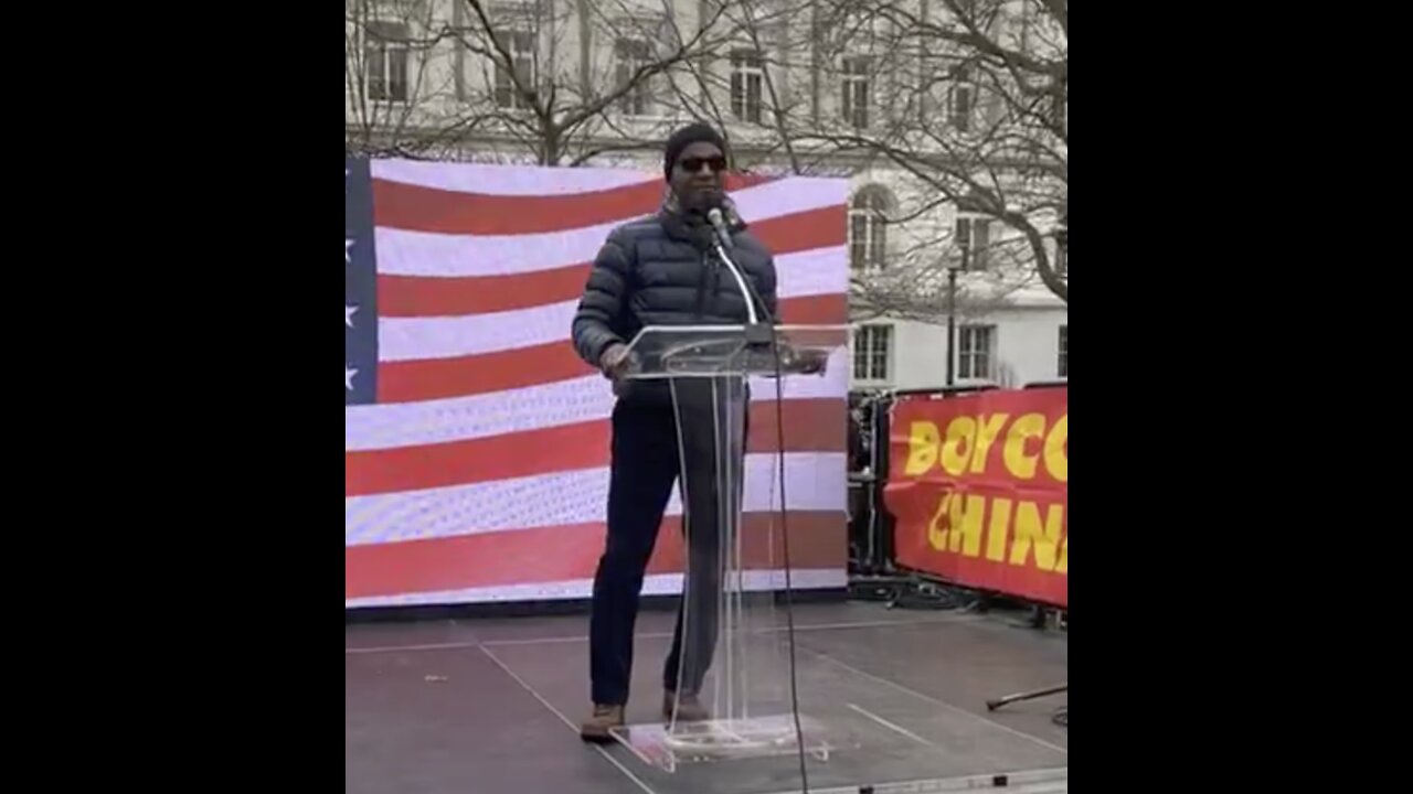 Kevin Jenkins at the Freedom Rally Jan 6 2021