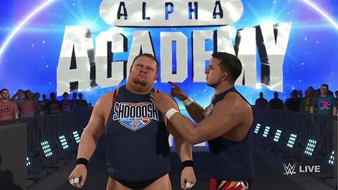 WWE2K23: Alpha Academy Full Entrance!