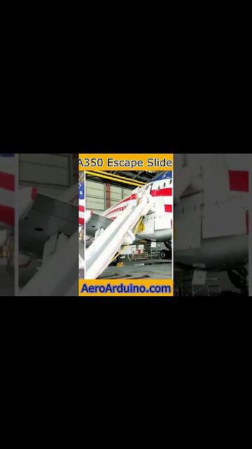 Watch A350 Emergency Slide Opening #Aviation #Flying #AeroArduino