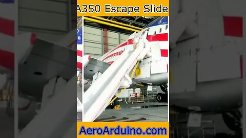 Watch A350 Emergency Slide Opening #Aviation #Flying #AeroArduino