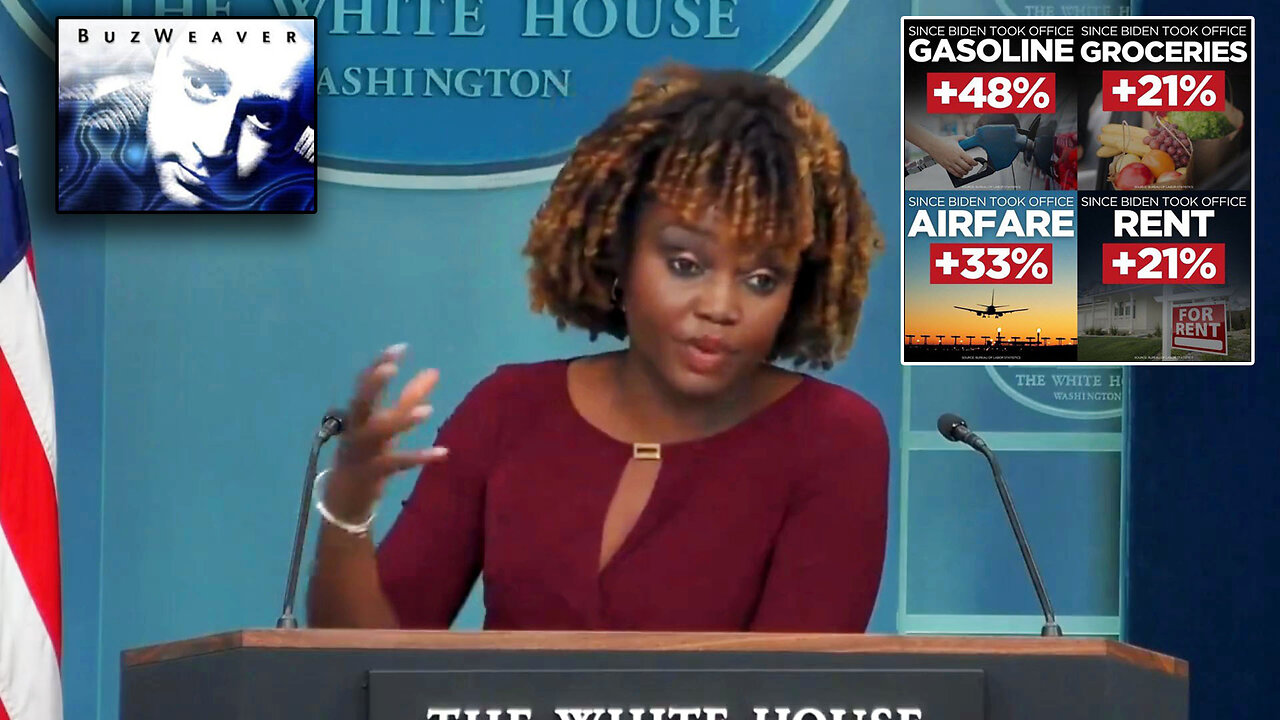 Karine Jean Pierre Gas Prices Remain Well Below Their Peak Up 52% Since Biden Took Office
