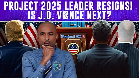 Project2025 Leader Resigns, Is JD Vance Next? Load The Muskets & Saturday Worship Won’t Be Tolerated
