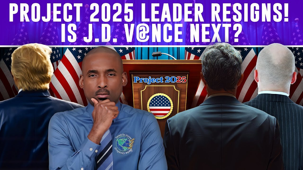 Project2025 Leader Resigns, Is JD Vance Next? Load The Muskets & Saturday Worship Won’t Be Tolerated