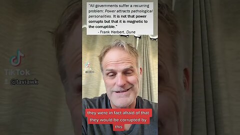 Power is magnetic to the easily corrupted