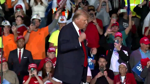 Tale Of Two Campaigns: Trump Ends His Dancing With YUGE Crowd, Kamala Ends Hers FAKE Door-Knocking