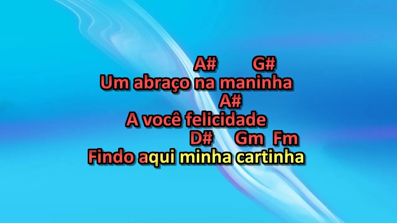 sua cartinha odair jose.karaoke playback