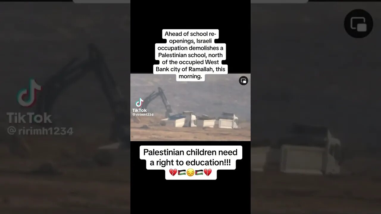 How #Israeli Gov Destroys #Palestinian #Schools? #Destruction #USA #EU #Americans