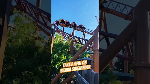 Sierra Sidewinder at Camp Snoopy #knottsberryfarm #knotts #campsnoopy #coaster