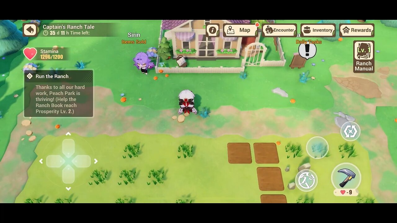 Captain’s Ranch Tale:Reaching prosperity lvl 2