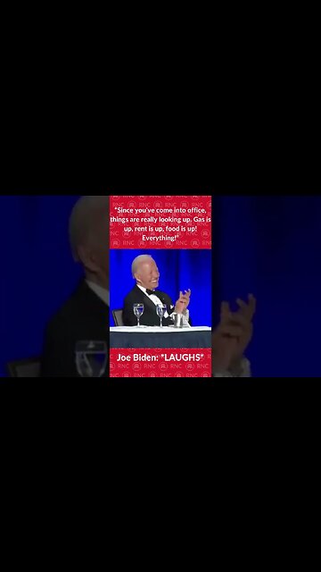 Joe Biden thinks it is funny that Americans are paying more for everything