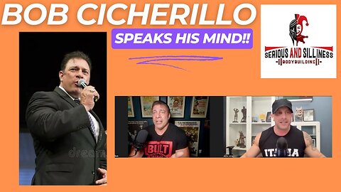 Bob Cicherillo SPEAKS his mind!