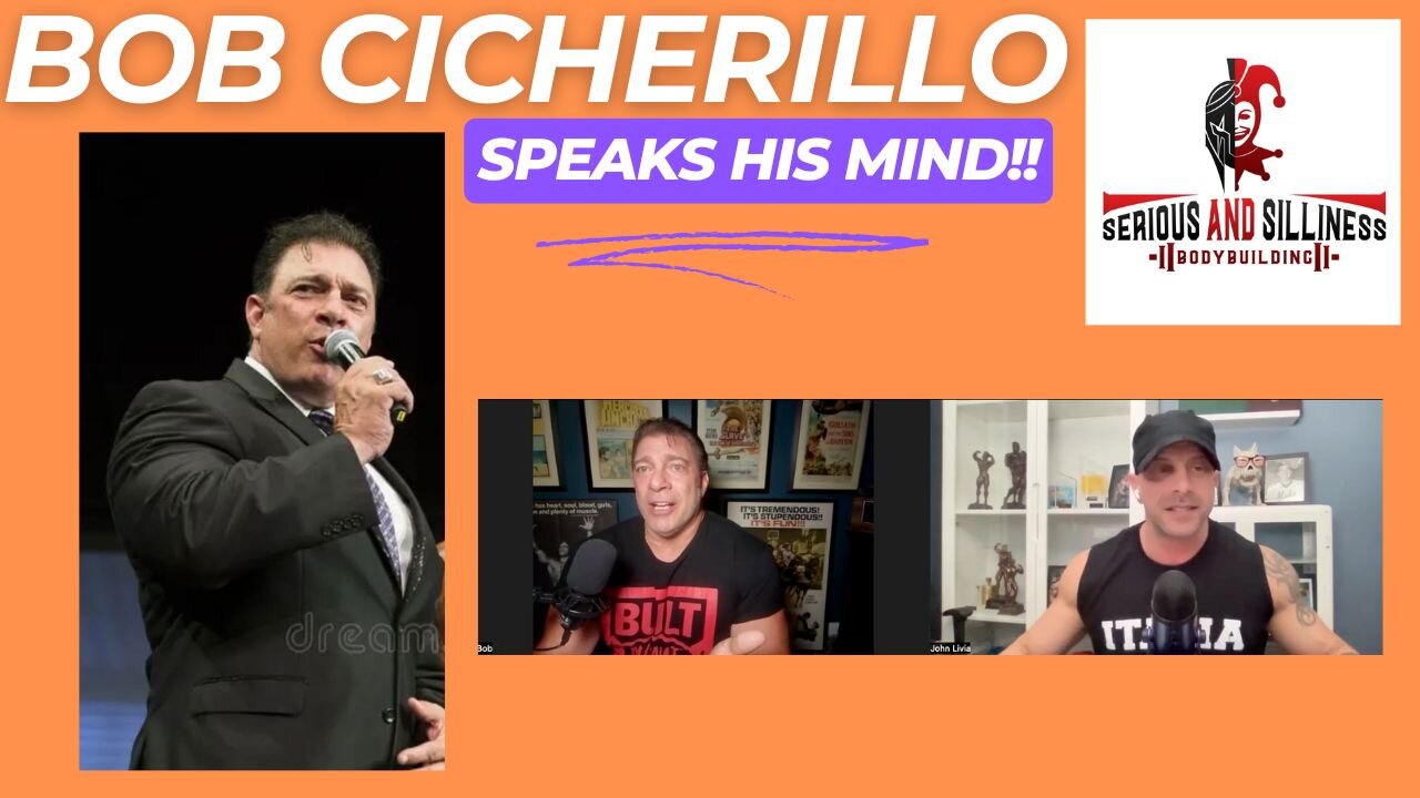 Bob Cicherillo SPEAKS his mind!