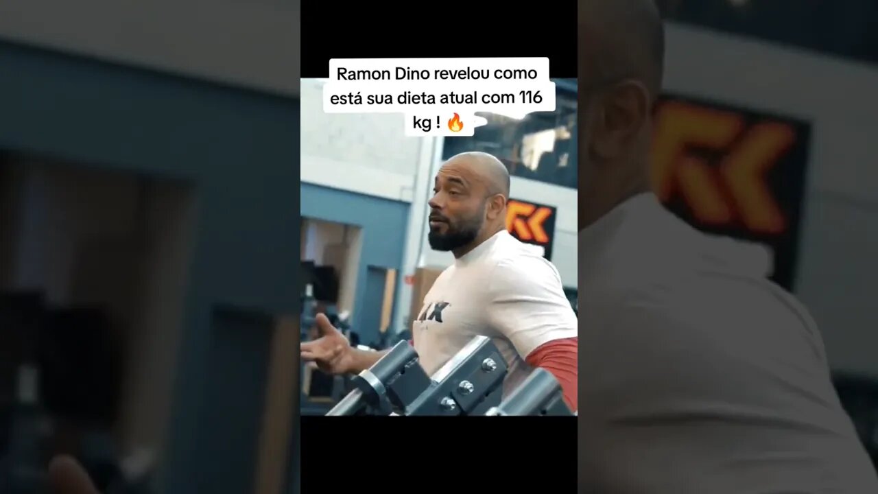 Ramon Dino revelou como está sua dieta atual com 116 kg ! #shorts
