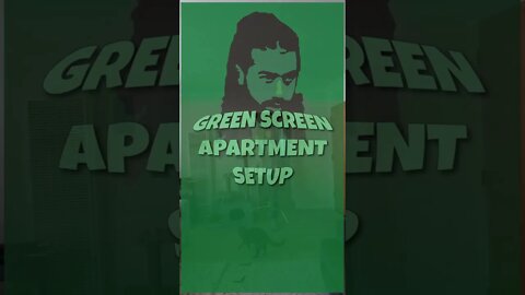 Green Screen Apartment Setup - #TylerPolani #DIY