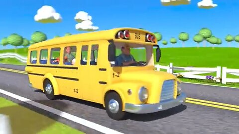 Wheels on the Bus | @CoComelon Nursery Rhymes & Kids Songs