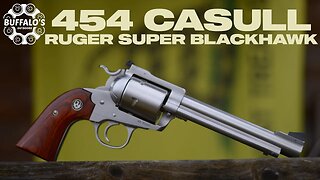 RUGER NEW MODEL SUPER BLACKHAWK BISLEY .454 CASULL