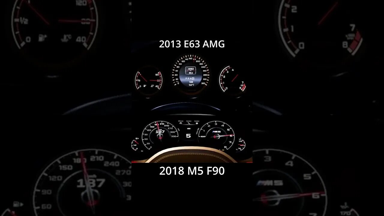 M5 F90 vs E63 AMG Both Stock 150mph in KMH #shorts #forzahorizon5 #forza #M5 #e63 #racing #Benz #Bmw
