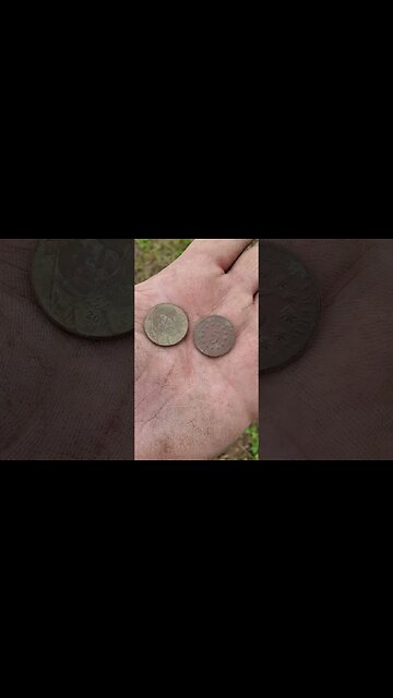 Nickel Comparison #metaldetecting #shorts