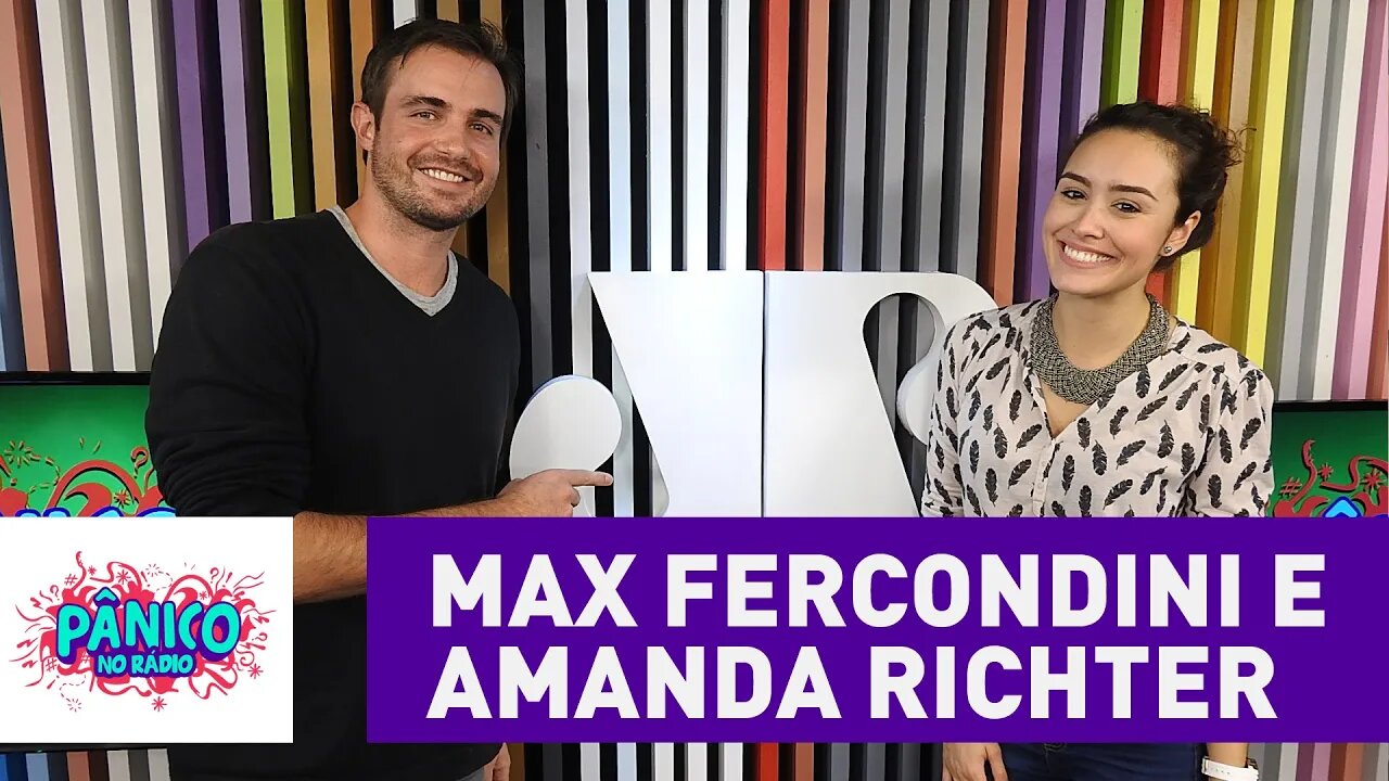 Max Fercondini e Amanda Richter - Pânico - 02/09/16