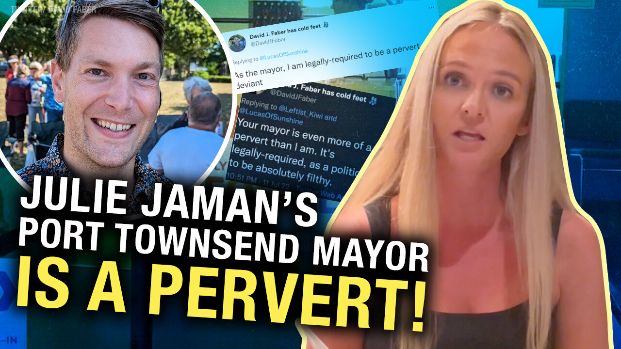 Pervert mayor rallies against concerned senior citizen