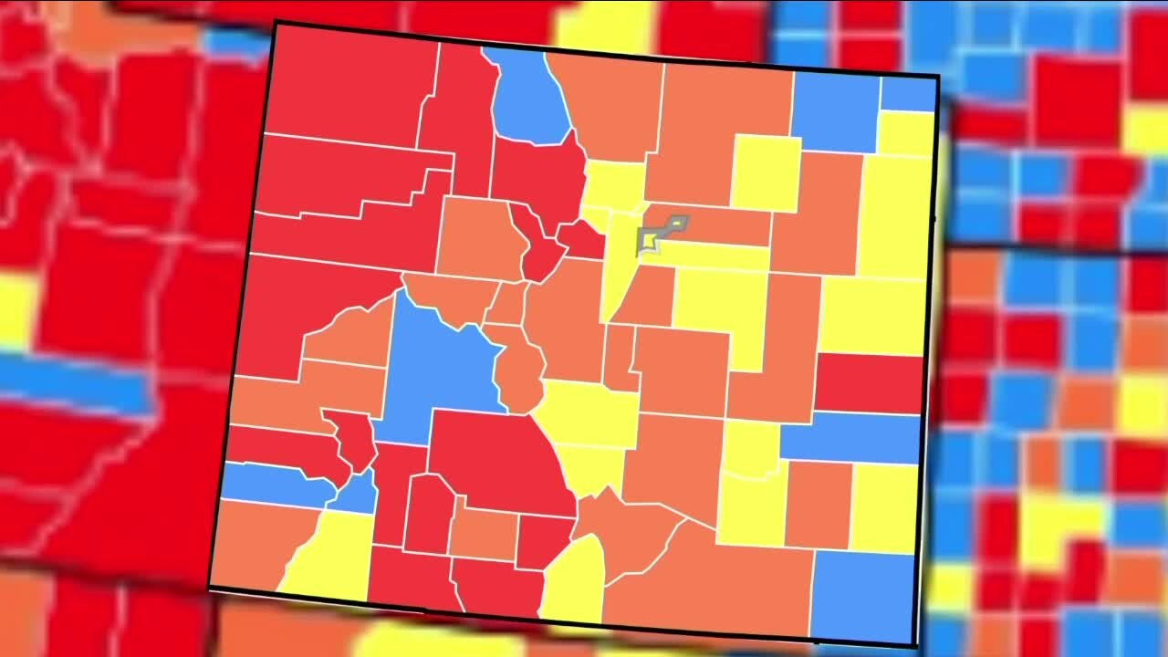 Where in Colorado does the CDC recommend wearing masks?