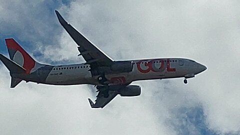 Boeing 737-800 PR-GXX coming from São Paulo to Fortaleza