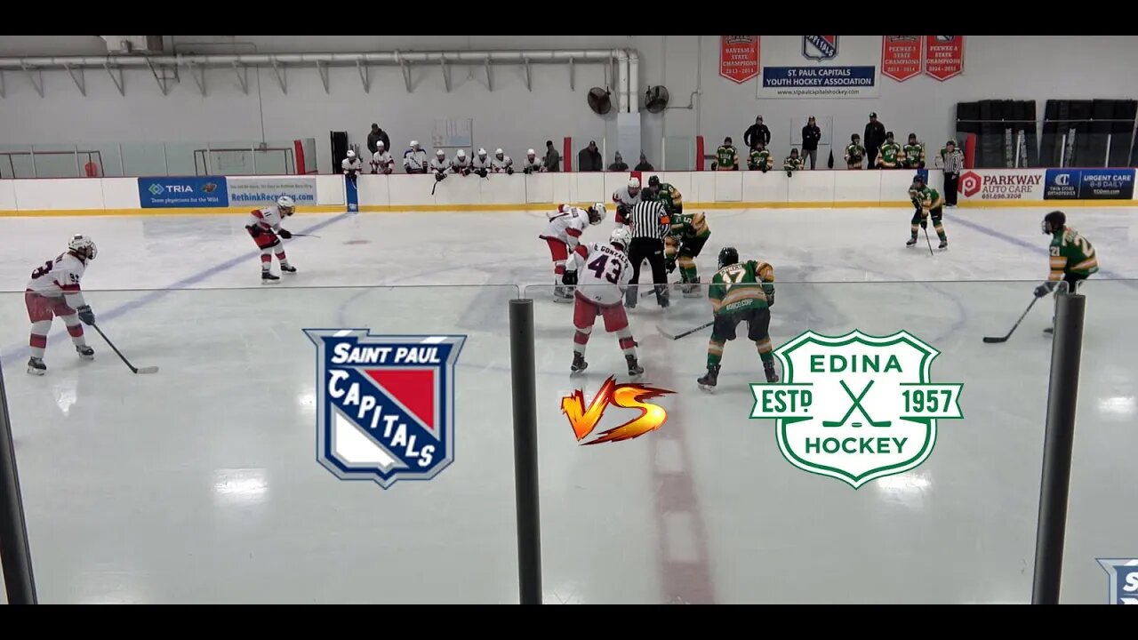 Edina vs St Paul Capitals Bantam A Scrimmage