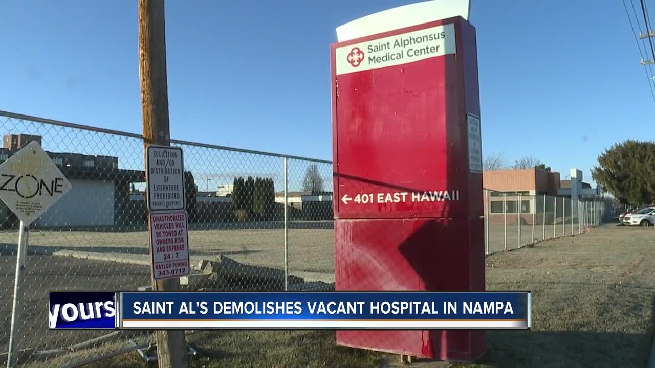 Saint Al's Nampa demolition