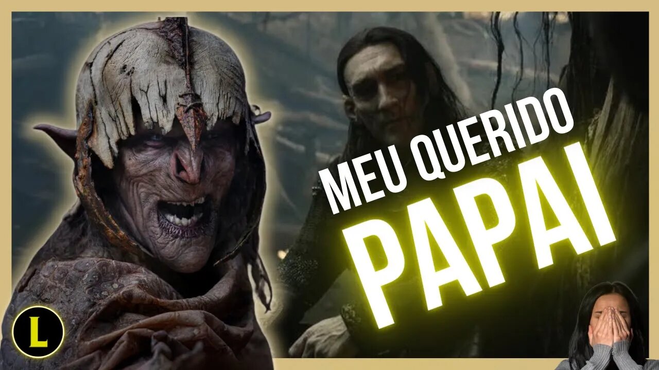 “Os Anéis de Poder” inova com o PAPAI SAURON!