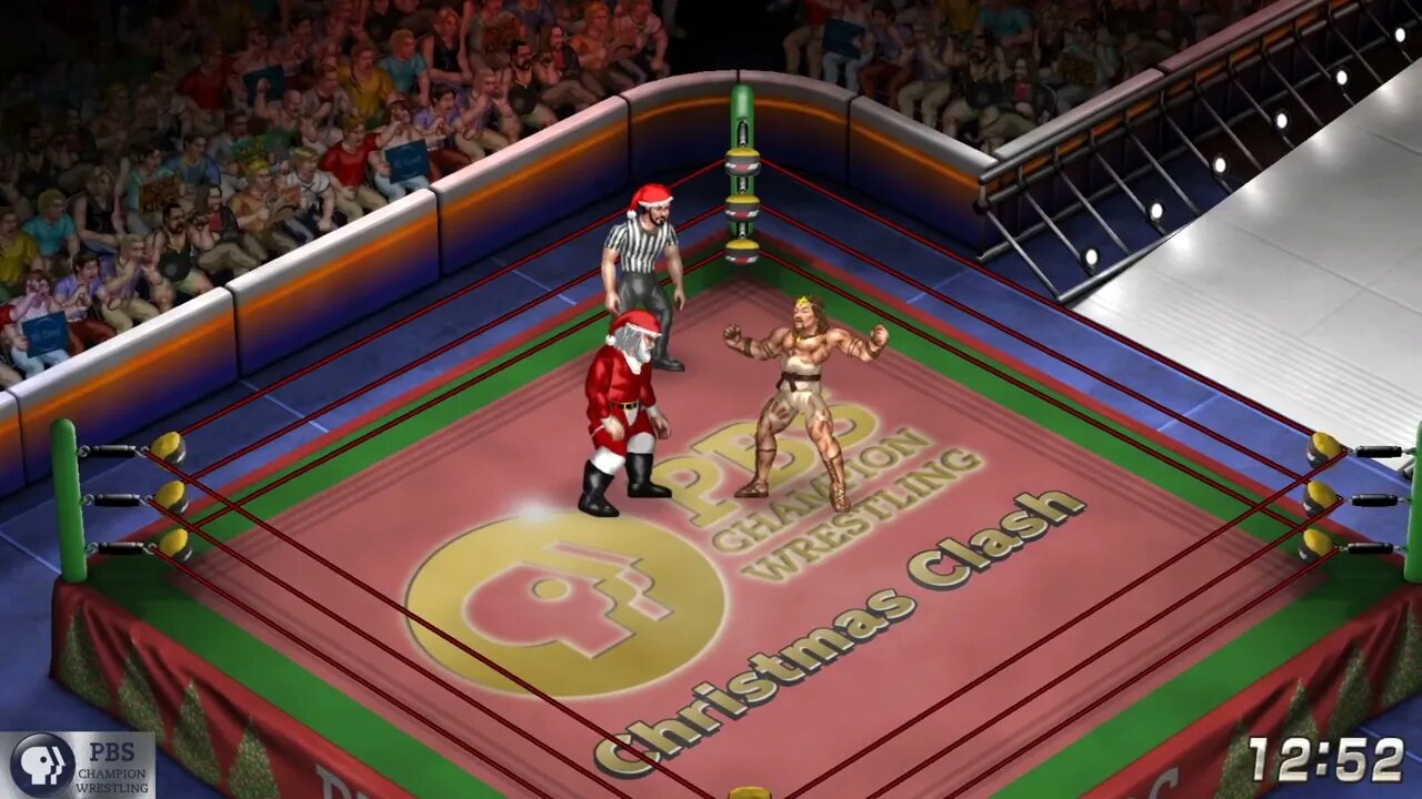 PBS Champion Wrestling 2022 - Santa Vs. Jesus (Christmas Clash)