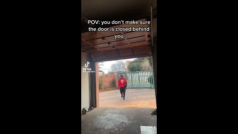 Always make sure the door is closed behind you 👽👽👽👽