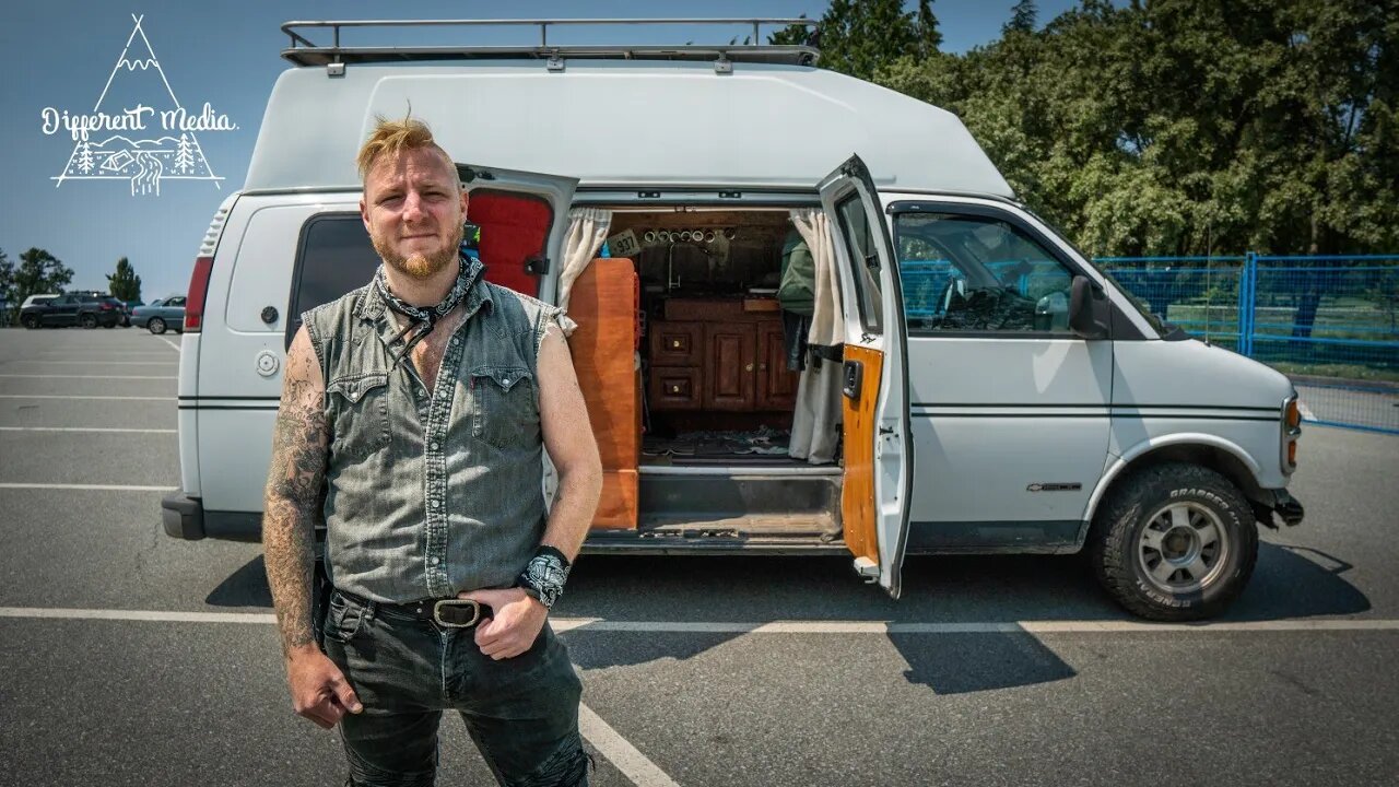 Man Chooses to live in Van for over a Year to help with Mental health and lower costs.