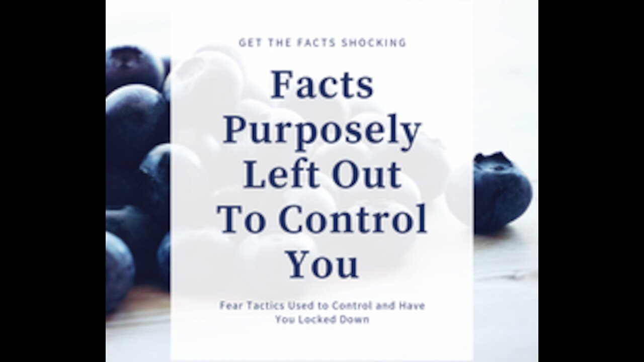 Facts Purposely Left Out to Control You