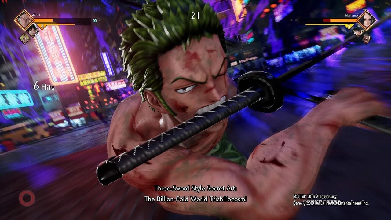 ZORO VS BLACKBEAD JUMP FORCE GAMEPLAY IN 4K