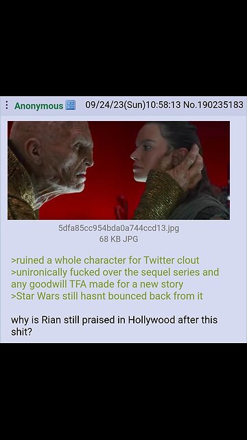 Rian Johnson #silly #funny #memes #starwars #rage #badmovies