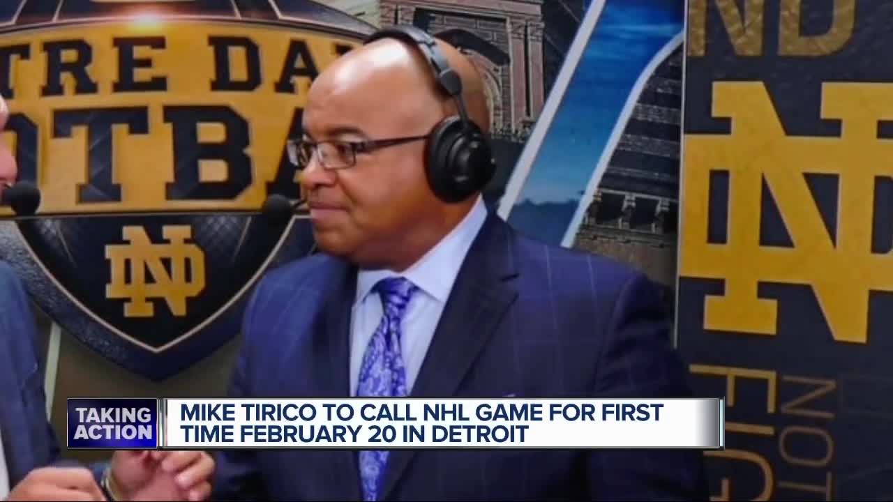 Mike Tirico to call NHL game for first time in Detroit