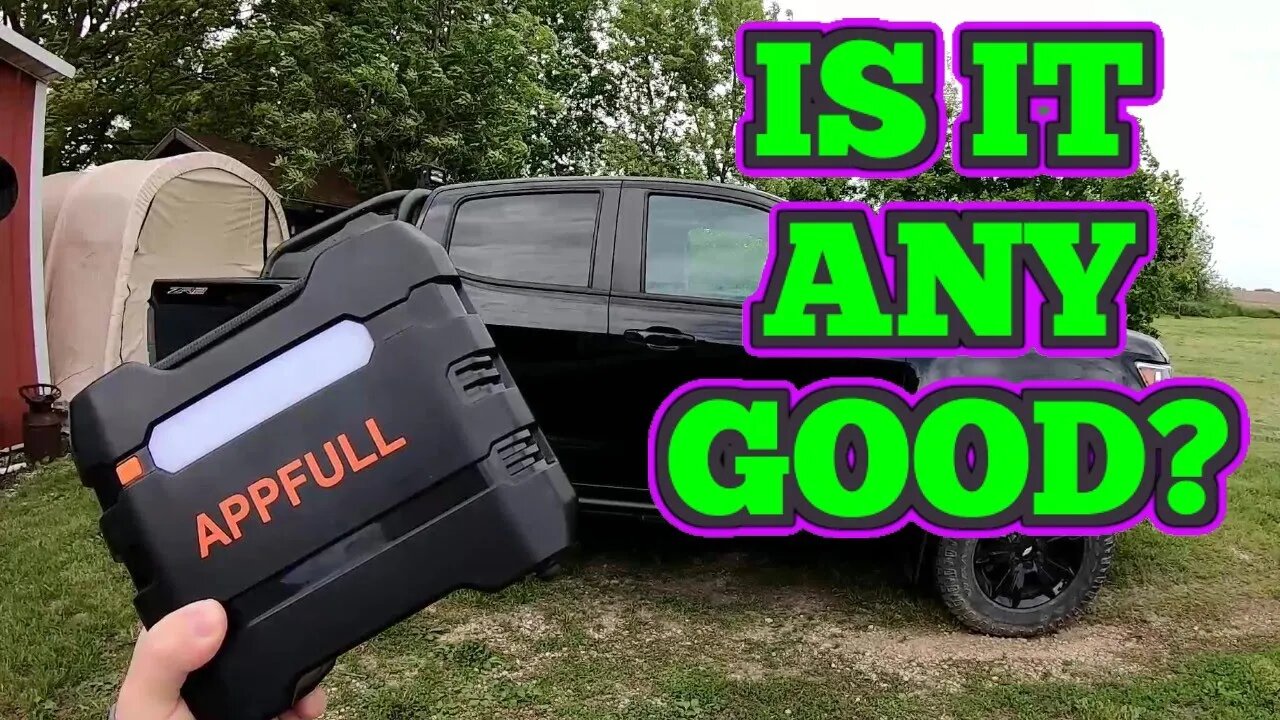 Testing The APPFULL 12V Tire Inflator!