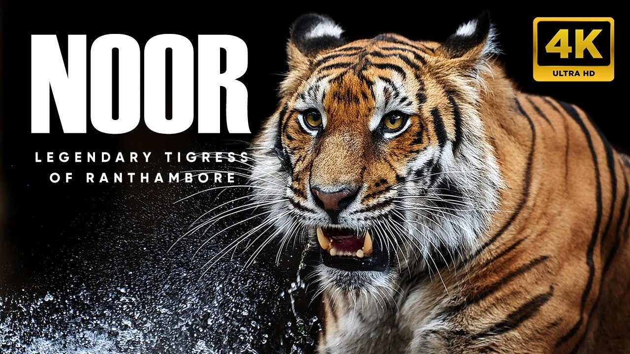 Noor | The Legendary Tigress of Ranthambore Tiger Reserve | #tiger #nature #viral #viralvideo