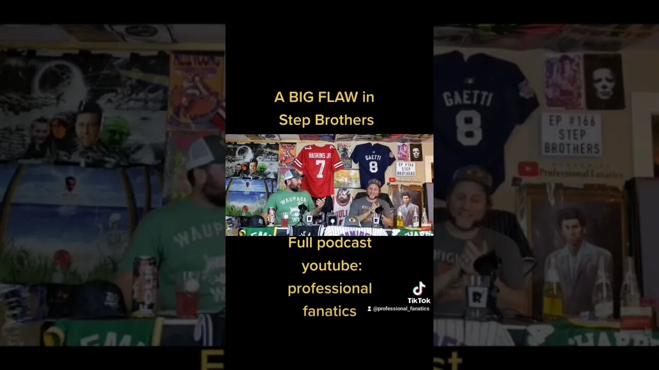 The one problem with Step Brothers! #shortsfunny #subscribe #like #podcast