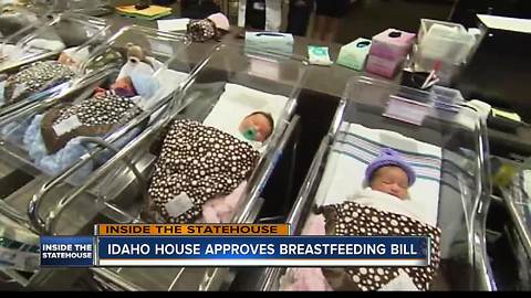 Idaho House approves bill exempting breastfeeding mothers from indecency law