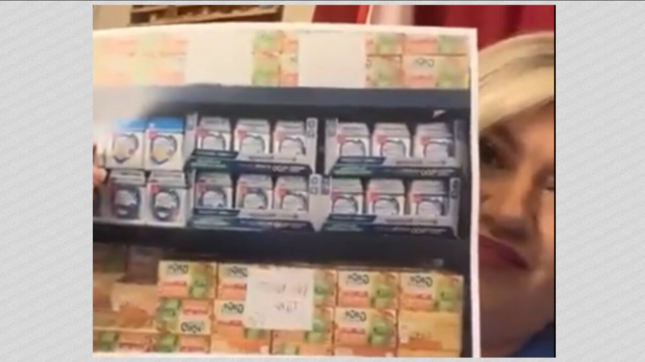 Illegal Alien Processing Center /w Pallets of Baby Formula, While American Citizens Search For Dregs