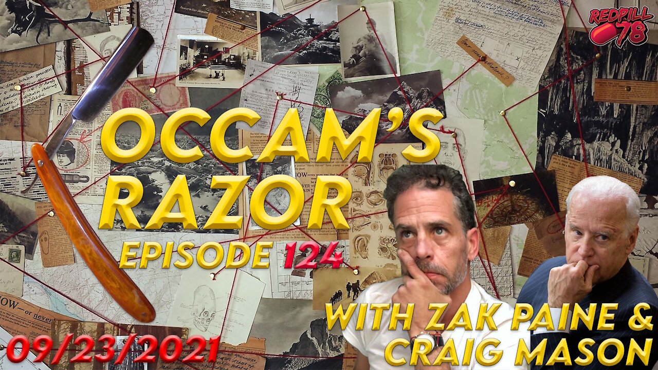 Occam's Razor Ep. 124 with Zak Paine & Craig Mason - The Hunter Biden laptop 1 Year Later