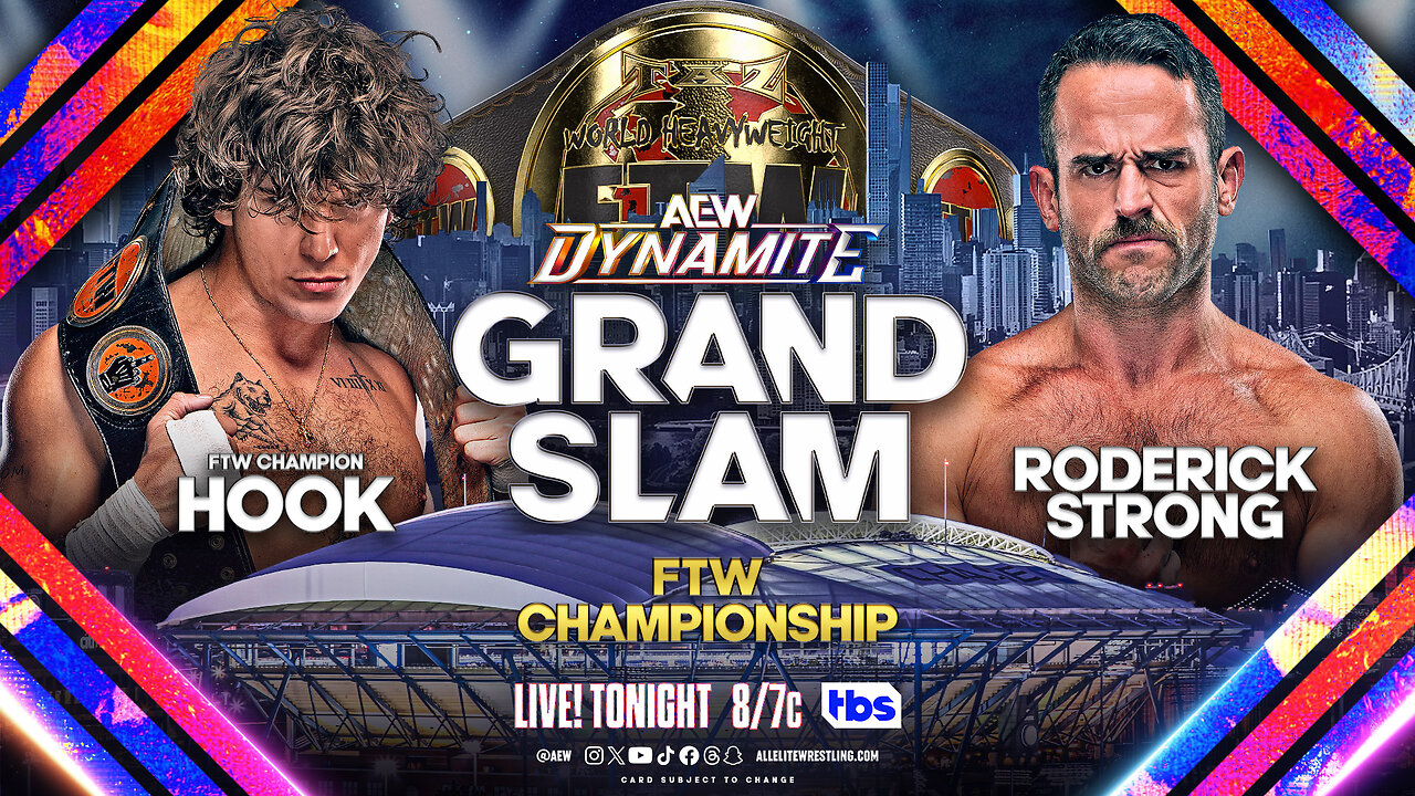 Hook Defeats Roderick Strong & Retires FTW Title in Classy Move! #shorts