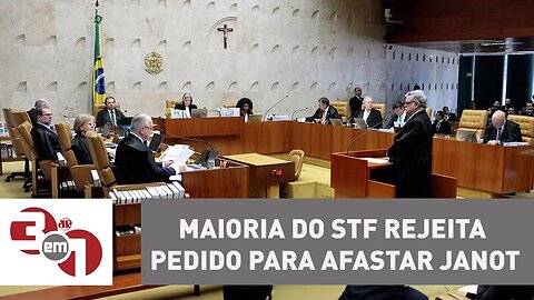 Maioria do STF rejeita pedido para afastar Janot de casos contra Temer