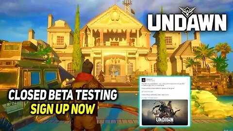 Undawn Closed Beta Test Announced - Get Ready to Survive!