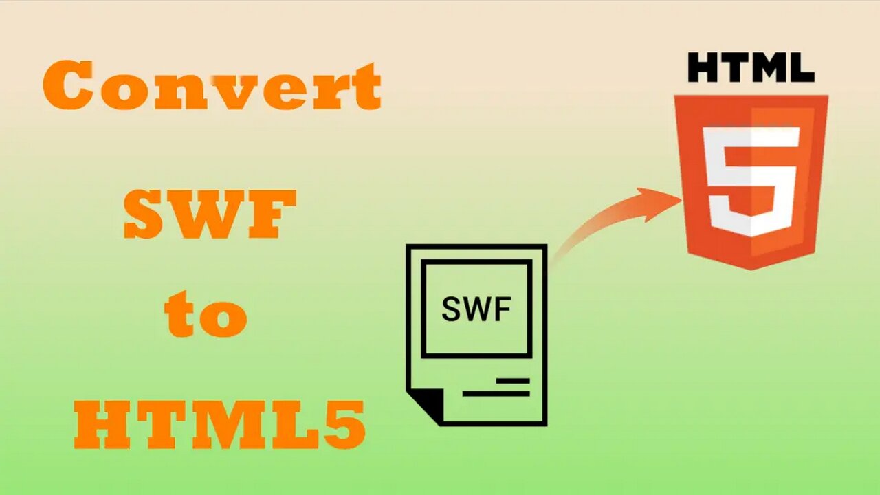 How to Convert SWF to HTML5 Effortlessly?