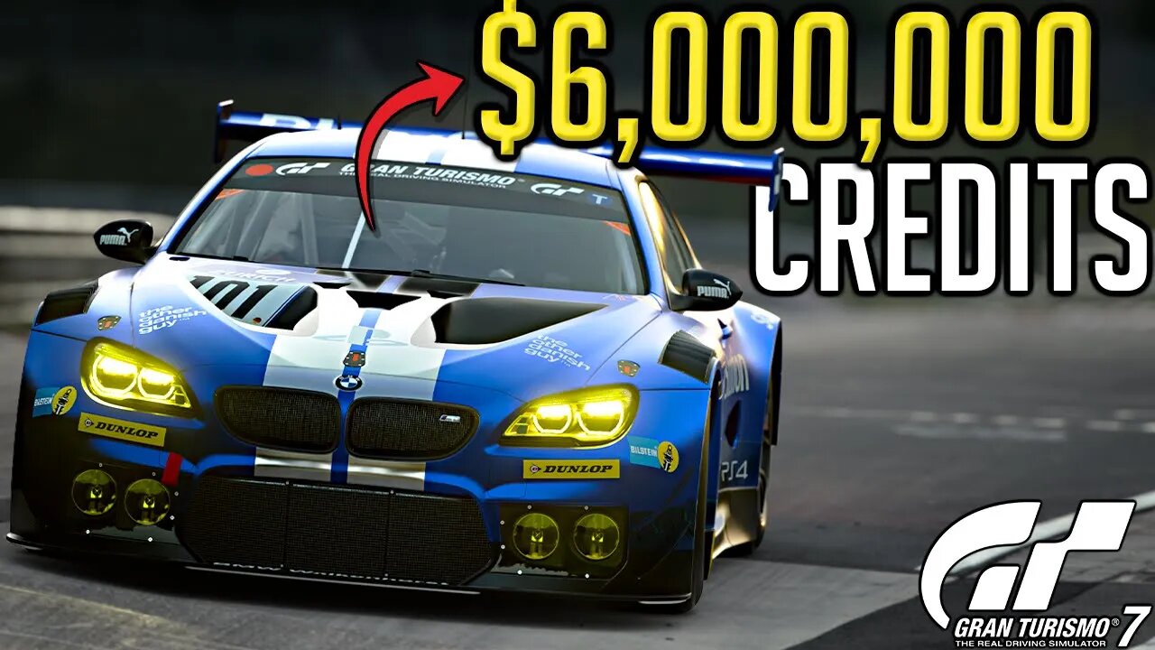 Gran Turismo 7's 6 Million Credit Lap