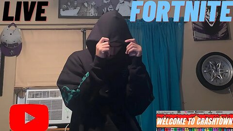 🔴Fortnite (This hoodie niceee) LIVE [WELCOME TO CRASHTOWN]